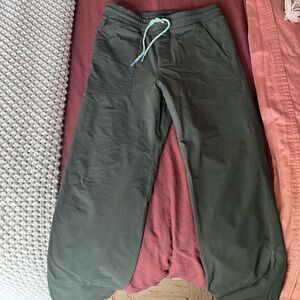 Cotopaxi Dark Green Elastic Waist Pants
